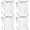 4 Sets Transparente Whiteboard Einfache Nachrichtentafel 5