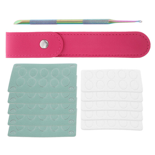2 Sets Nagelhautschieber Mit Schleifpapier Und 2