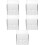 5Stk Transparente Baseball-Ausstellungsbox Staubschutz Halter 7
