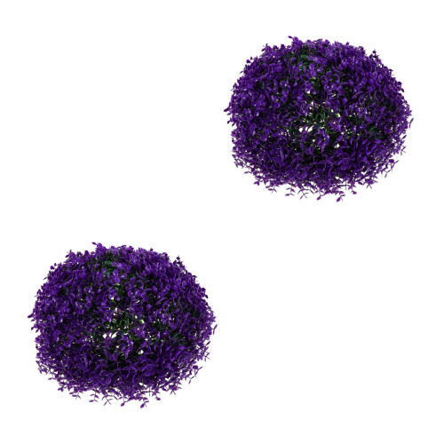 2Stk Simulierter Pflanzen Topiary Ball Blatt Dekoball 1