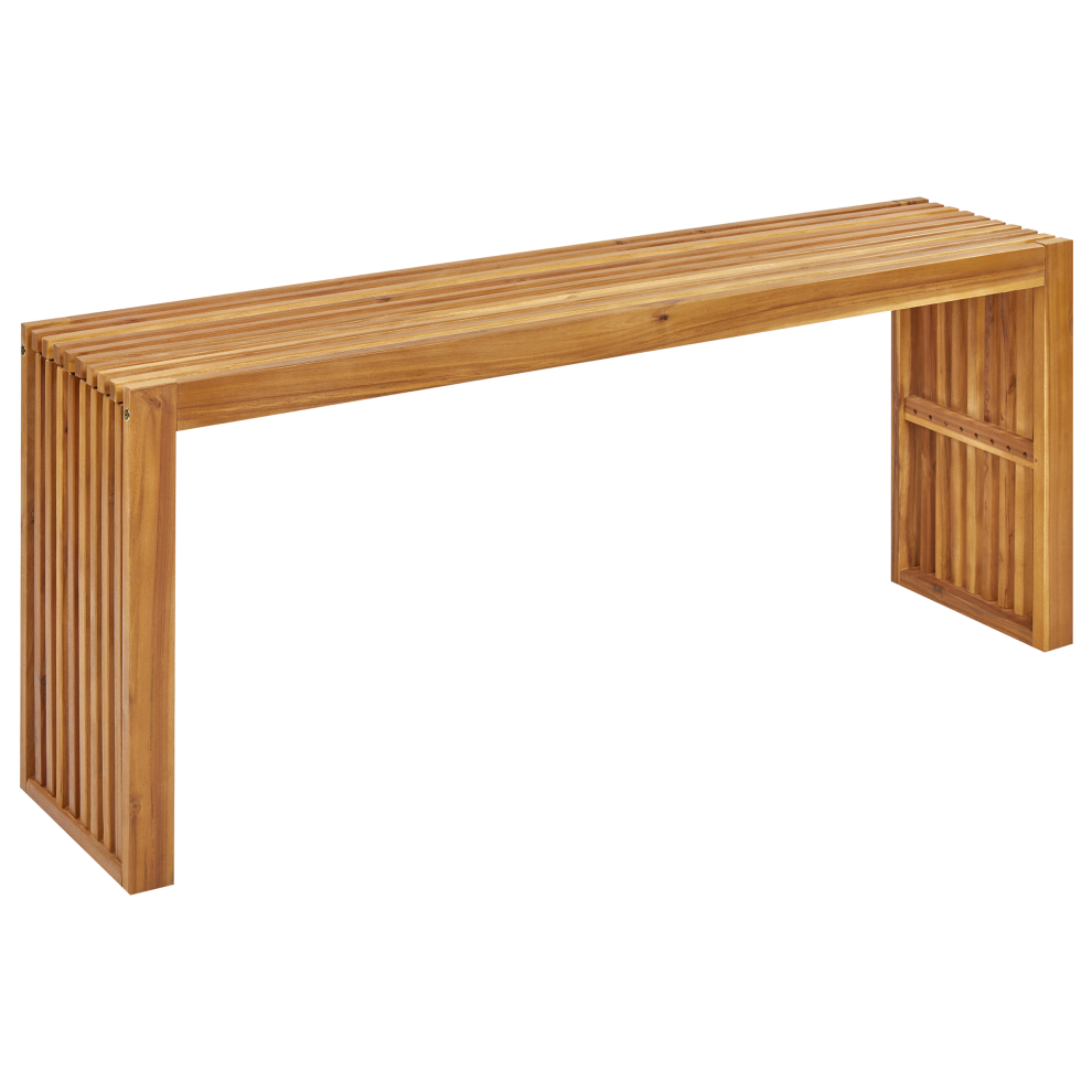 Garden Coffee Table BELLANO 150 cm 35 cm Acacia Wood Brown-image-OPC-PGWZBPC-NEW