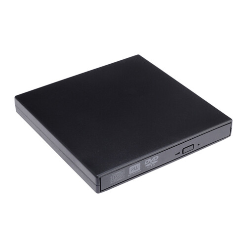 Usb 2.0 Externe Cd-Burner Dvd/Cd- Voor Laptop (Zwart) 2
