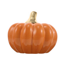 2Stk Keramik Kürbis Figur Für Halloween Feiern