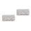 2Stk Bling Pillendose Kunststoff Tragbar 6