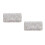 2Stk Bling Pillendose Kunststoff Tragbar 5