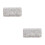 2Stk Bling Pillendose Kunststoff Tragbar 4
