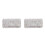 2Stk Bling Pillendose Kunststoff Tragbar 8