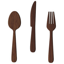 5 Sets Holz Haushaltsutensilien Schild Wanddekoration Rustikale