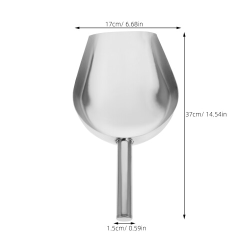 3 Eiskelle Getreideschaufel Mehlschaufel 1