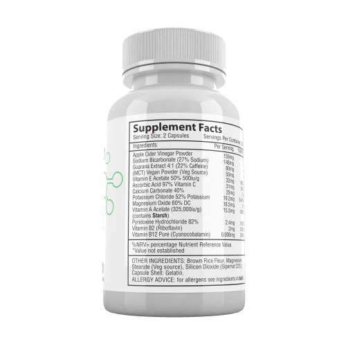 Glucozen 60 Capsules Natural Ingredients 2