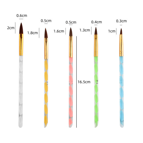 5 Pezzi Per Unghie Uv Gel Art 1