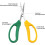 Trimming Scissors For Garden Nonstick Pruning Shears Garden Scissors Sharp Snips Handheld Pruning Warping Head 1 Pc 2