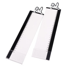 4 Hase Design Acryl Nachrichtenboard Für Monitor Transparent