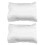 2St Kussensloop Voor Bed Met Envelopsluiting Wit Polyester 1