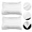 2St Kussensloop Voor Bed Met Envelopsluiting Wit Polyester 4