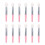 12 Silicone Lippenborstels Lipliner Applicator Cosmetisch Set 2