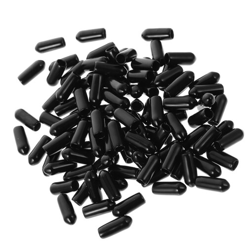 200 Pièces Embouts En Caoutchouc Pour Fermoirs Clips 2
