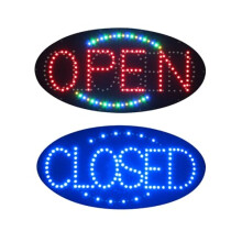 LED Open Sign, 3-Mode (Chasing Flash Or Steady Light), High Visibility, Low Energy, Ideal For Shops, Bars, Hotels