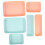 6St Stevige Plastic Lade Organizer Voor Keuken En 7
