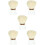 5 Stuks Blush Make-upborstel Multifunctionele Poederborstel 10