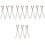24 Stuks Glitter Haarverlengingen Inklip Kit 5