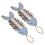 10 Hängethermometer Holzgeschnitzte Nautikdekoration 1