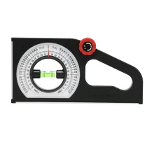 Angle Finder Tool Inclinometer Portable Universal Slope Measuring Ruler Multifunction Gauge Dual Scale Angle Meter Rotary