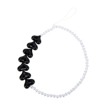 Universe Herzform Perlen Handy-Schlüsselband Armband