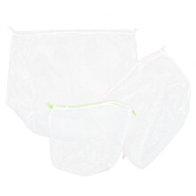 3St Tassen Voor Wasgoed, Dik Polyester Met Katoenen
