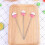 4 Piezas Acero Inoxidable Probador Pastel Forma Corazón 9
