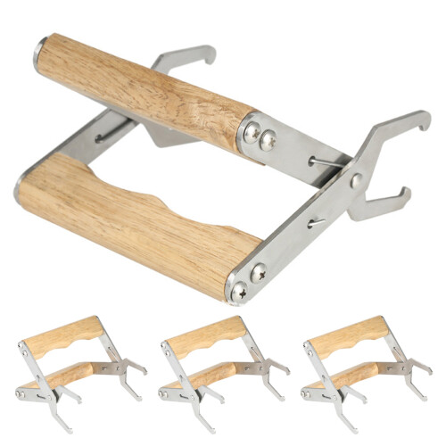 8 Unidades Herramienta Sujeción Para Marco Inoxidable Madera 2
