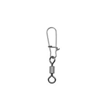 Stainless Steel Fishing Connector Pin Bearing Swivel Pack Of 10 Freshwater Snap Set For Fishhooks