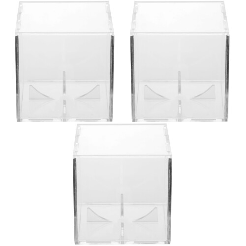 3St Transparante Baseball Display Doos Stofdichte Opbergdoos 2