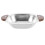 2 Unidades Bowl Ovalado Acero Inoxidable Con Mango Madera 1