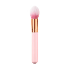 2 Unidades Cepillos Maquillaje Mango Madera Nailon