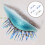 4Paren Kleurrijke Glitter Lashes Kunstvezel Voor Eyecatching Look 6