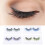 4Paren Kleurrijke Glitter Lashes Kunstvezel Voor Eyecatching Look 7