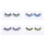 4Paren Kleurrijke Glitter Lashes Kunstvezel Voor Eyecatching Look 4