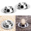 2 Pièces Support En Acier Inoxydable Pour Œufs Bouillis 4
