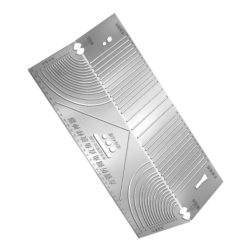 Multi-Functional Marking Tool Angle Marking Tool Marking Ruler Parallel Line Drawing Tool For Metal Working Welding 9354506281540