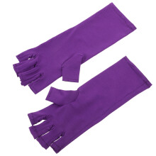 1 Paar Fingerlose Nail Art Polyester Für Maniküre Phototherapie