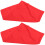 2St Bedkussenhoezen Van Polyester, Modieus En 3