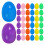 180Pcs Colorful Plastic Easter Eggs Fillable PP Boxes for Party Decor 1