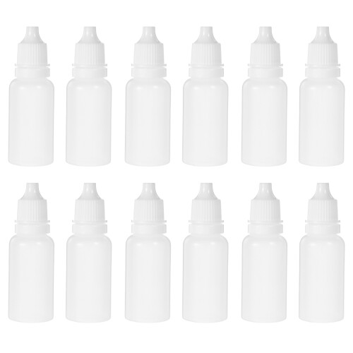 12 Pièces Flacons Compte- 15 Ml Pour Liquide 1