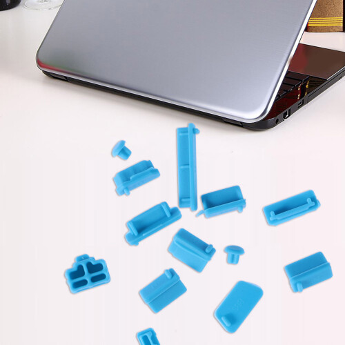 13 Pièces Bouchon Silicone Étanche Pour USB Portable 1