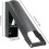 Can Crusher Aluminium Wall-Mounted Recycling Can Crusher, Space-Saving Kitchen Helper, Soda Cans Squeezer, Black 3