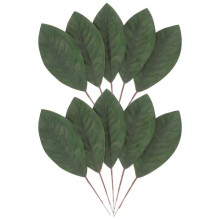 10 Pcs Matas Artificiales Para Decoracion Hand Decor False Plant Leaves Artificial Leaf Wreath Wedding Decor