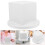 1 Set Schuimcake Met Stand Decoratieve Cake Dummy Bruiloftscake Model 8