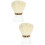 2 Stuks Blush Make-upborstel Multifunctionele Poederborstel 9
