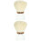 2 Stuks Blush Make-upborstel Multifunctionele Poederborstel 7